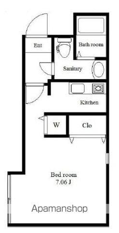 MODULOR代々木公園 4階階 間取り