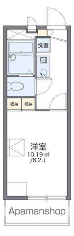 レオパレスRACOOND 5(1K/2階)の間取り写真