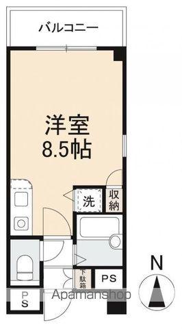 アルソリエート高松(ワンルーム/4階)の間取り写真