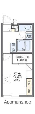 レオパレスシャーロット(1K/2階)の間取り写真