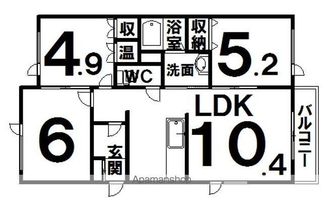 まる太君ランド 謝・謝(3LDK/1階)の間取り写真