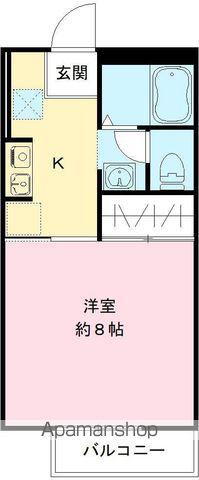 コーポひかり(1K/2階)の間取り写真