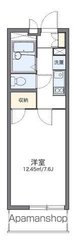 レオパレスアネックス(1K/3階)の間取り写真