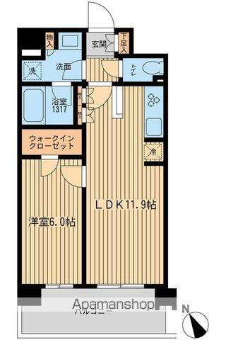 BLESS上池袋 4階階 間取り