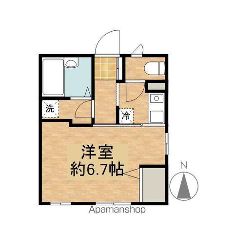 ハイムジュピター(1K/2階)の間取り写真