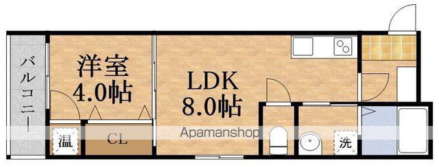 エフアセシアLICHT(1LDK/3階)の間取り写真