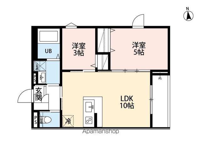 RH 西台(2LDK/3階)の間取り写真