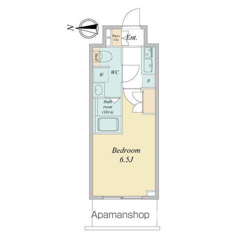 LIME RESIDENCE KAWAGUCHI イースト(1K/2階)の間取り写真