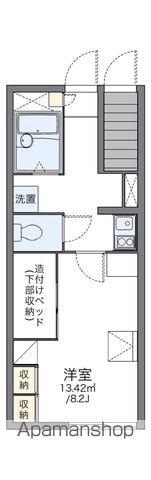 レオパレス飯野坂 Y K(1K/1階)の間取り写真