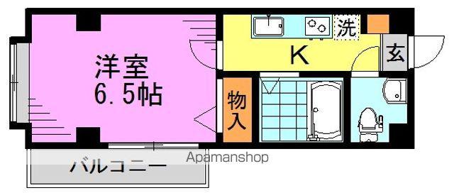 クレール東高円寺 2階階 間取り