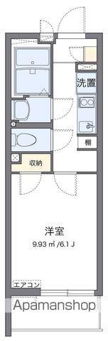 クレイノTMK(1K/2階)の間取り写真