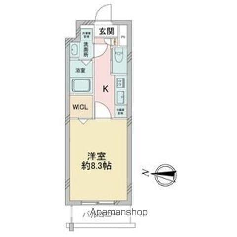 S-FORT堀田通(1K/5階)の間取り写真