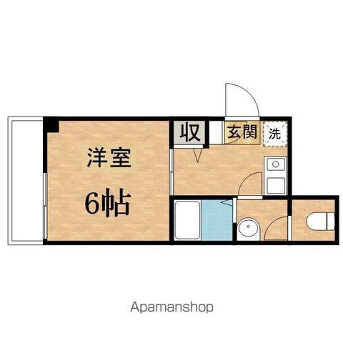 リヴェールイノウエ(1K/3階)の間取り写真