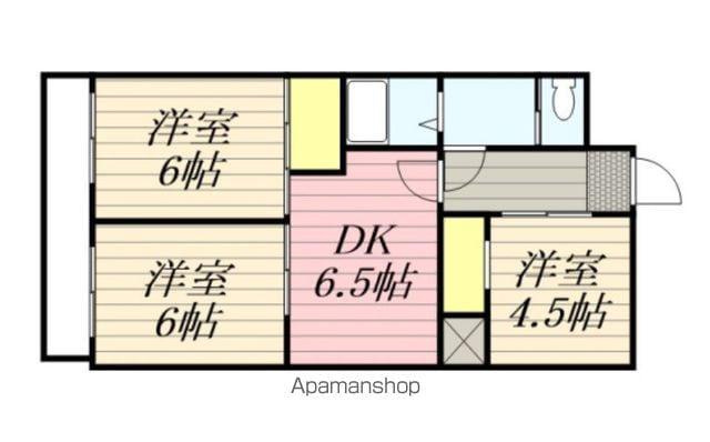 リアライズ浜松(3DK/7階)の間取り写真