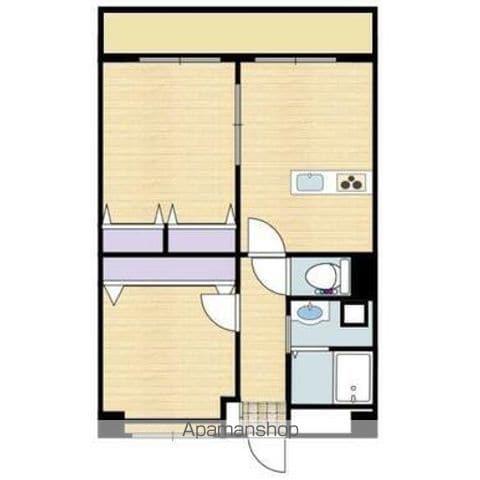 CORIN大在(2LDK/4階)の間取り写真