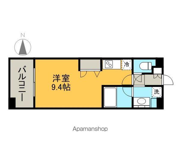 グラン・アベニュー西大須(ワンルーム/9階)の間取り写真