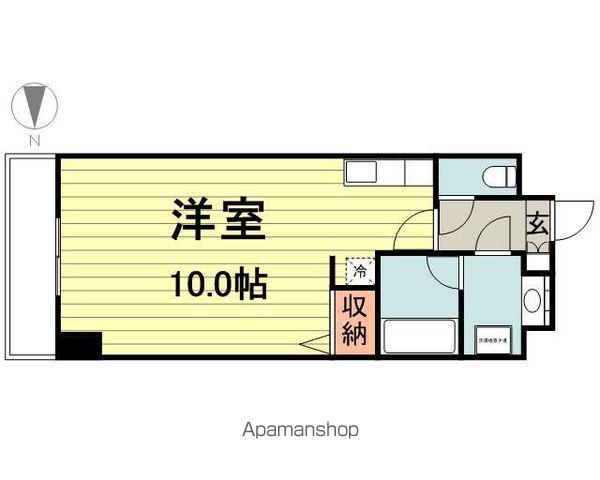ノスタルジア(ワンルーム/2階)の間取り写真