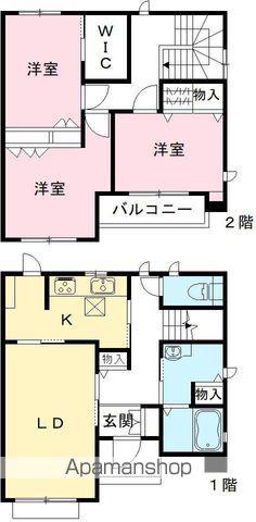 ＤＡＩＫＥＮＮ浜寺元町　Ｇ棟(3LDK)の間取り写真