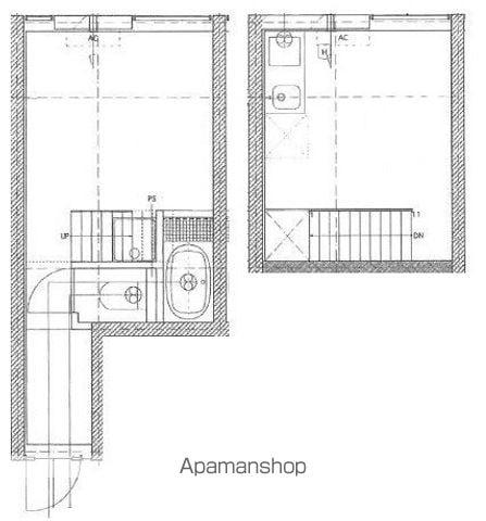 CASA COMPLESSO(1DK/2階)の間取り写真