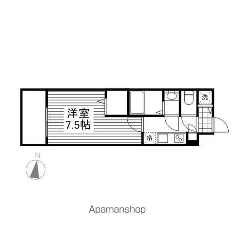 エスリード新栄マルス(1K/6階)の間取り写真