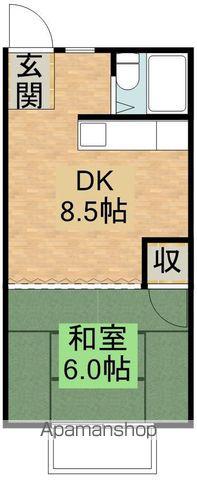 コーポグルマン(1DK/1階)の間取り写真