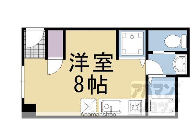 NMW祇園八坂19(ワンルーム/3階)の間取り写真