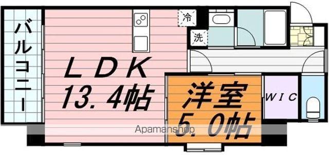 アーク松戸レジデンス(1LDK/7階)の間取り写真