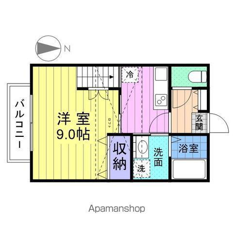 MA・MAISON(1K/1階)の間取り写真