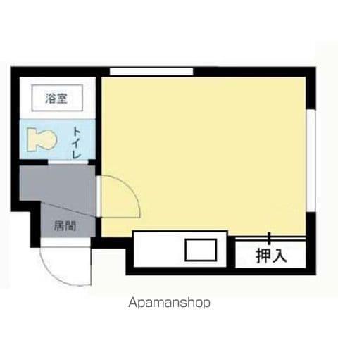 センターハイツ3.4(1K/2階)の間取り写真