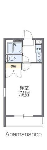 レオパレスカンフォート1ST(1K/2階)の間取り写真