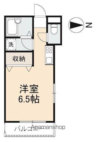 コーポアイビーエム(ワンルーム/2階)の間取り写真