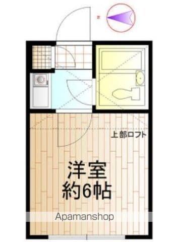 プラザ野方(1K/1階)の間取り写真