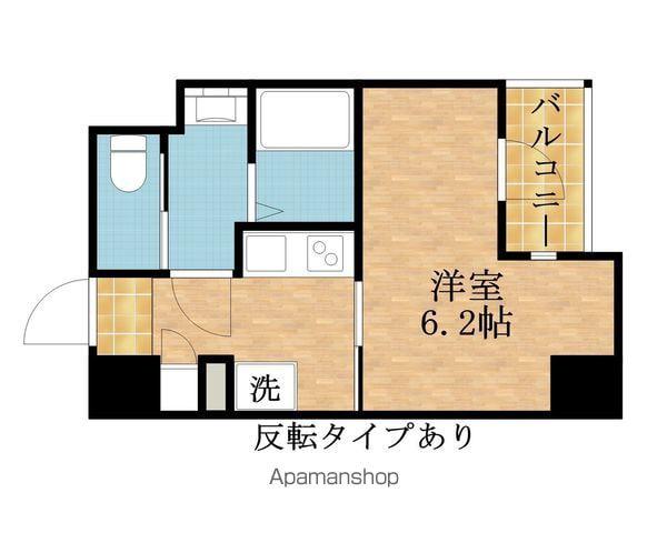 ARTIZA森ノ宮D.C(1K/12階)の間取り写真