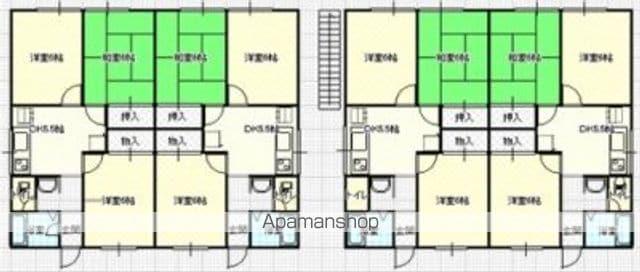 セントラルパーク(3K/2階)の間取り写真