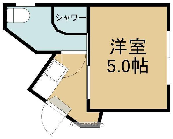 グランド・パンション(1K/3階)の間取り写真