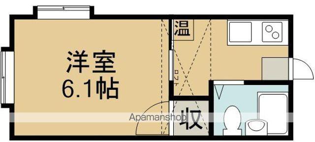 コーポアイビス(1K/2階)の間取り写真