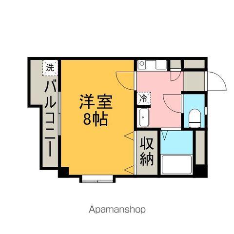 エクセレント光栄(1K/3階)の間取り写真