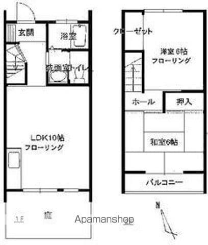 メゾン永福(2LDK)の間取り写真