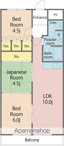リアライズ鳴門(3LDK/2階)の間取り写真