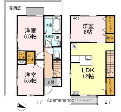 エル・グランドゥール・シャタン(3LDK)の間取り写真