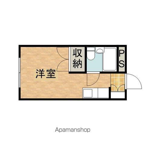 REDEAL八王子(ワンルーム/2階)の間取り写真