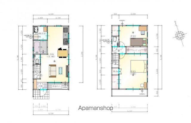 高松琴平電鉄琴平線 三条駅(高松) 徒歩29分 2階建 築9年(2LDK)の間取り写真