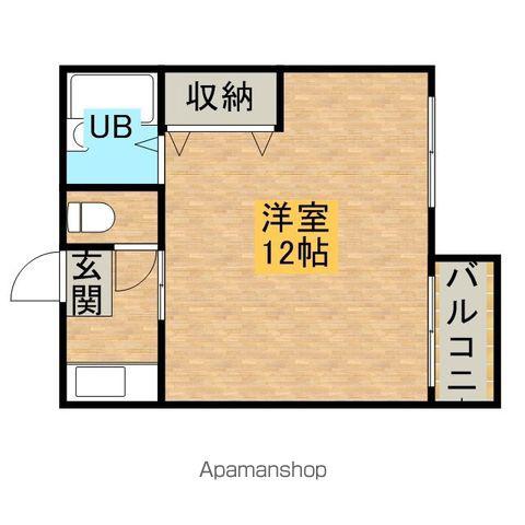 鈴パレス(1K/2階)の間取り写真