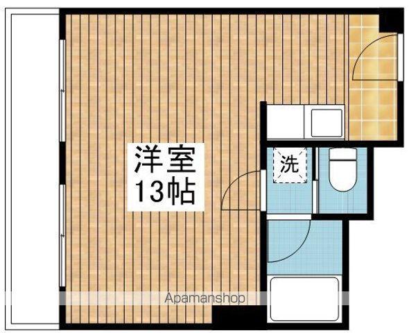 スタック新潟(ワンルーム/8階)の間取り写真