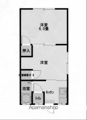 スパークルハイツ(2K/2階)の間取り写真