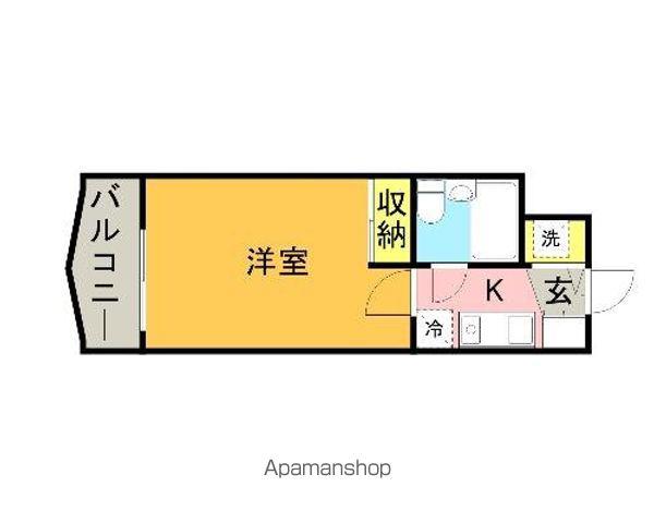 メゾンド・プレミス(1K/1階)の間取り写真