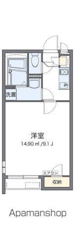 クレイノ愛琴(1K/2階)の間取り写真