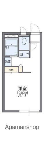 レオパレスHAYA(1K/2階)の間取り写真