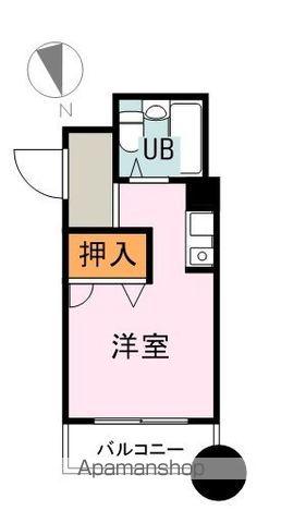 ノーブルマンション(ワンルーム/3階)の間取り写真