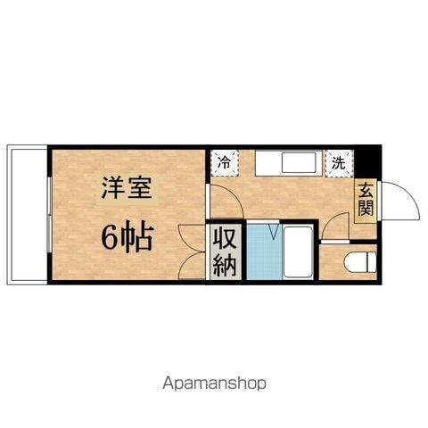 セフネットビル(1K/3階)の間取り写真